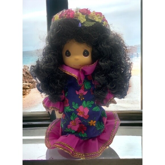 Vintage Precious Moments Hawaii Keiki-Lani Doll Children of the World 1996 - Picture 1 of 16